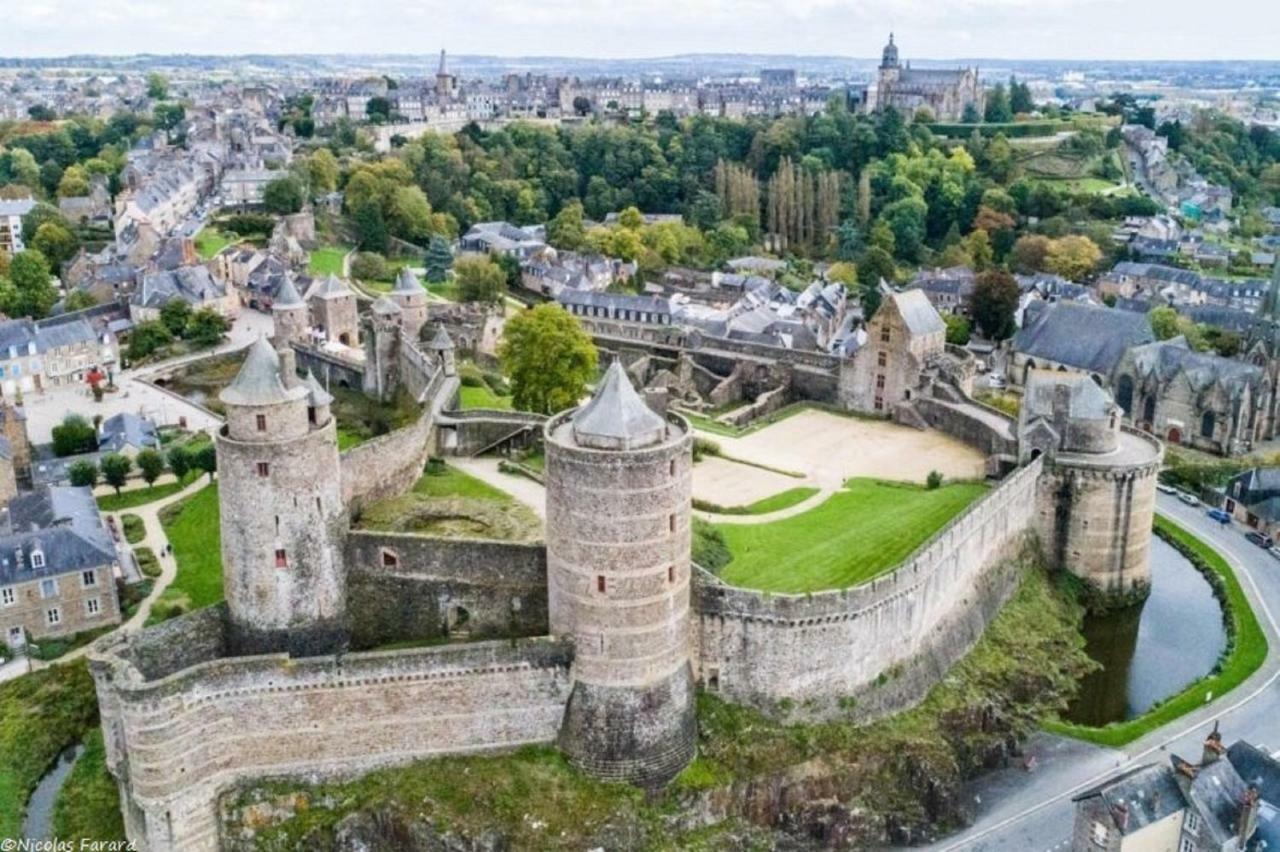 Best Western Hotel Des Voyageurs Fougeres Exterior photo